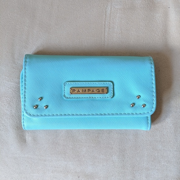 Rampage Handbags - Rampage Mint Green Wallet
